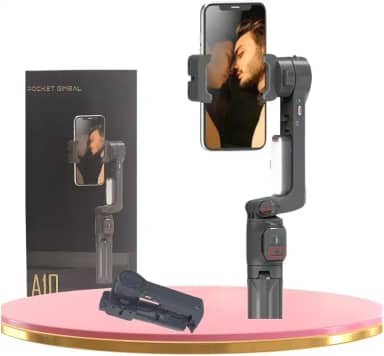 Estabilizador Gimbal Profissional e Portátil de 3 Eixos