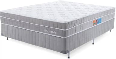 Cama Box com Colchão Casal Premium Molas Ensacadas com Espuma D33 Astronasa 138x188cm BF Colchões