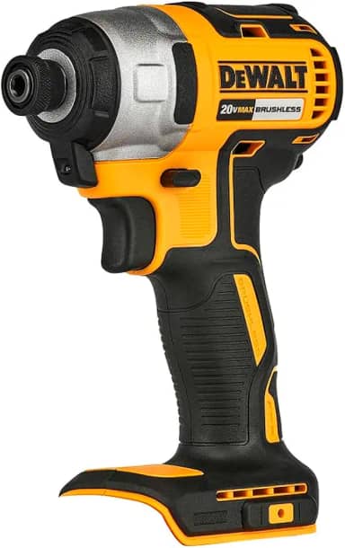 DEWALT Parafusadeira de Impacto de 1/4 Pol. (6,4mm) 20V MAX* XR Ion-Lítio 3VVR 2.700 RPM Sem Bateria e Sem Carregador DCF887B
