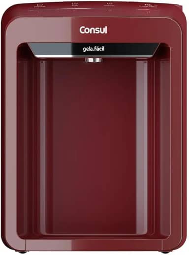 Purificador de Água Consul CPB33AV. Painel Touch, 3 níveis de temperatura - Hibisco, Bivolt