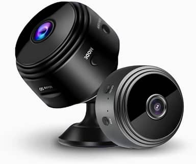 Mini Câmera Espiã A9 Wi-Fi Full HD 1080p com Sensor de Movimento e Visão Noturna | Gravação Remota via App | Mini Câmera de Segurança Portátil Ideal para Casa, Escritório e Bebê Monitor TDEVC