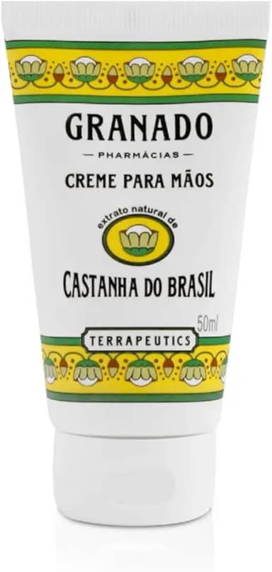 Granado Creme Para Mãos Terrapeutics, Castanha Do Brasil, 50ml