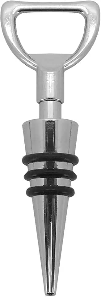 Tampa para Garrafa de Vinho com Abridor de Garrafa em Aço Inox – Vedação Hermética e Facilidade de Uso