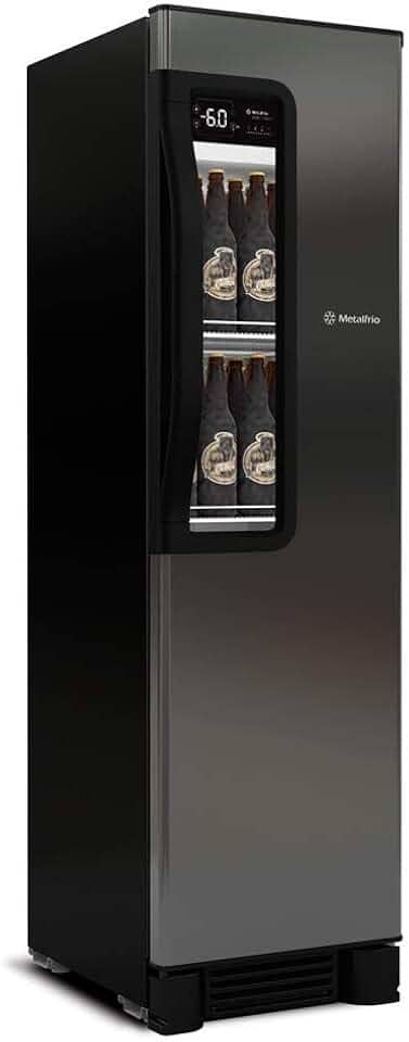 Cervejeira 324 L, Vertical Beer Maxx - Vn28Tpb008, Inox/Preto, 110 Volts, Metalfrio