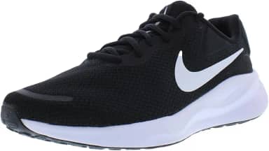 Tênis de corrida feminino Revolution 7 Road (extra largo) (FZ6829-001, preto/branco)