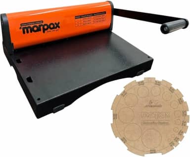 Encadernadora para Espiral Furo Redondo A4/Ofício PMX-15 Fls