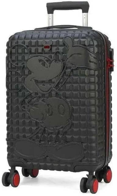 Mala De Viagem Bordo Disney Mickey 360 Rigida Tamanho P
