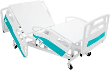 Cama Hospitalar Eletrica Com Colchão 5 Movimentos Motorizados Com Elevação de Leito, Articulada e Reforçada - Para Idosos Conforto e Segurança