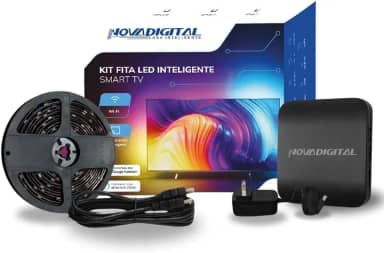 Novadigital Kit Fita Led Inteligente para TV 40 a 50 polegadas