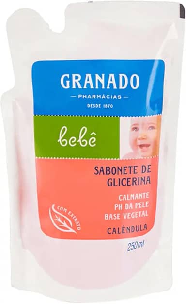 Granado Refil Sabonete Líquido Bebê, Calêndula, 250ml