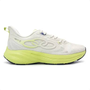 Tênis Olympikus Swift 5 Feminino Cinza e Verde