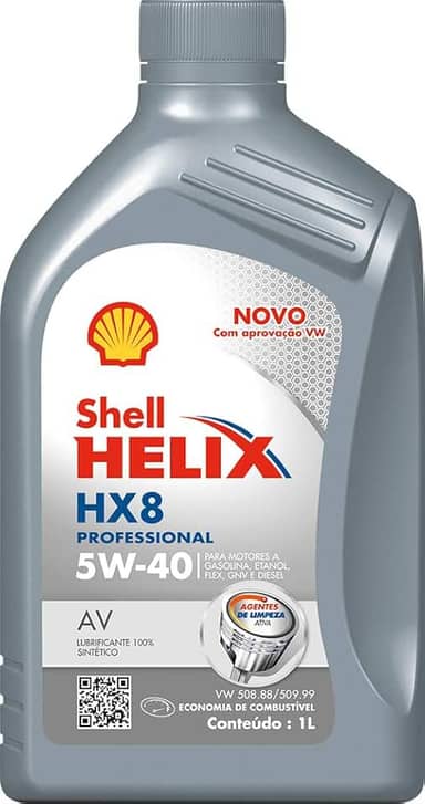 Shell Helix Lubrificante Hx8 Professional Av 5W40 Vw 1L