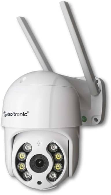 Câmera Externa Ip Prova D'água Infravermelho Externa Wifi Hd Orbitronic
