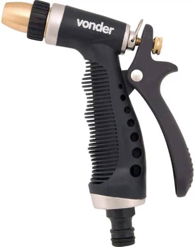 Esguicho Metálico Para Jardim, Tipo Pistola, Engate 1/2", Ep 217, Vonder.