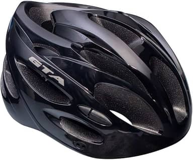 Capacete Ciclismo Inmold Start Com Led Para Bicicleta - Preto - Médio (54-58 CM)