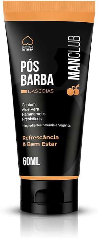 MANCLUB® O Pós-Barba das Joias - Proteção para as Partes Íntimas | Duração Prolongada, Não agride, Hidratação, Cicatrização, Perfume e Frescor, Controle Ativo de PH, Evita Atrito