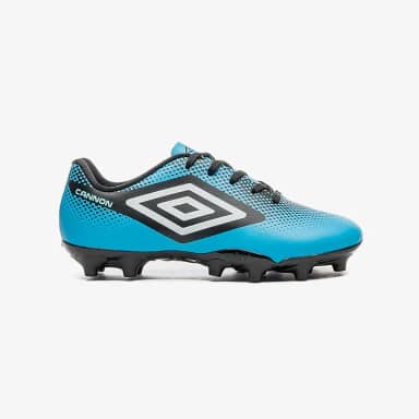 Chuteira Campo Umbro Cannon Jr,Azul/Preto/Branco,30