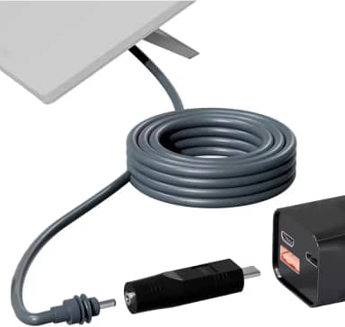 Adaptador Starlink Mini Tipo-C Para DC Powerbank Ligar Cabo Athenix