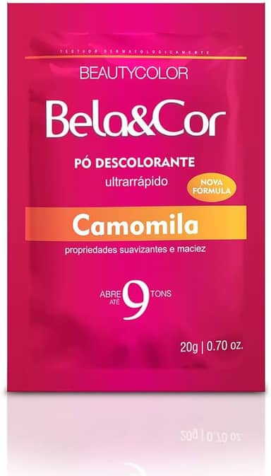 Pó Descolorante Bela&Cor - Camomila 20g