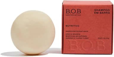 B.O.B Bars Over Bottles B.O.B Shampoo Em Barra Nutritivo 80G