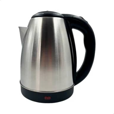 Chaleira Elétrica Inox Portátil 1,8l Jarra Térmica Esquenta Chá Ferve Água Rápido 110v ou 220v (Chaleira Elétrica Inox 220v)