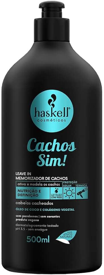Haskell Leave In Memorizador Cachos Sim 500Ml