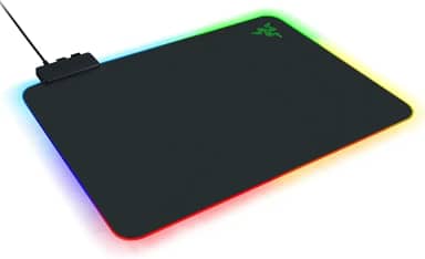 Razer Mouse pad Firefly rígido V2 RGB para jogos: iluminação Chroma personalizável - gerenciamento de cabos integrado - controle e velocidade equilibrados - base de borracha antiderrapante