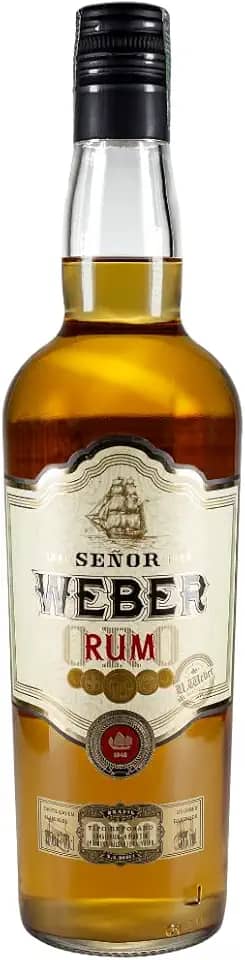 Senor Weber Rum Pesado Oro 700 Ml Sabor 700 Ml