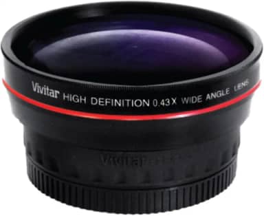 Vivitar Lente grande angular profissional de 52 mm 0,43 X com macro