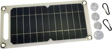 Carregador Portátil, Flex, Powerbank, Placa Solar, 20w