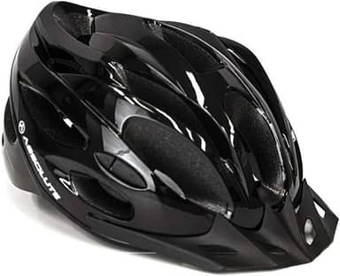 Capacete Ciclismo Absolute Nero com Sinalizador -prata-52-58 cm