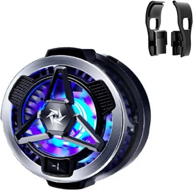 Cooler Celular Com Carregamento Indutivo, Clipes E Lcd