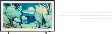 Samsung Combo Vision AI TV 55' The Frame 4K LS03F 2025 + Moldura para Smart TV 55' The Frame cor branco