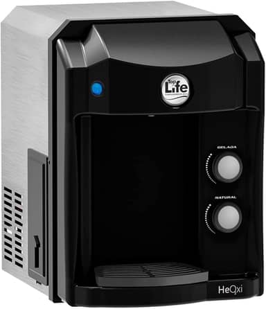 Filtro Purificador de Água Alcalino E Ionizado Com Ozônio Top Life - 220v (Preto)