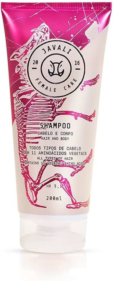 Shampoo Feminio Female Care Cabelo e Corpo (200ml) 2 em 1 Hidratante Perfumado