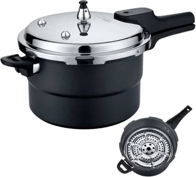 Panela De Pressão Para Indução 7 Litros Com Revestimento Cerâmico Universal