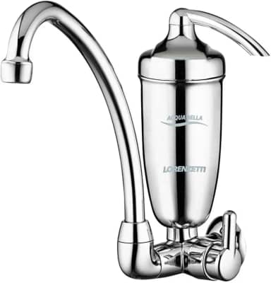 Purificador de Água com Torneira de Parede Acqua Bella, LORENZETTI, 7411812, Cromado, Pequeno