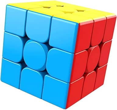 Cubo Mágico Profissional 3x3x3 Alta Velocidade. Giro Suave e Preciso. Ideal para Competição, Treino Cerebral, Raciocínio Lógico e Alívio do Estresse. Perfeito para Todas as Idades