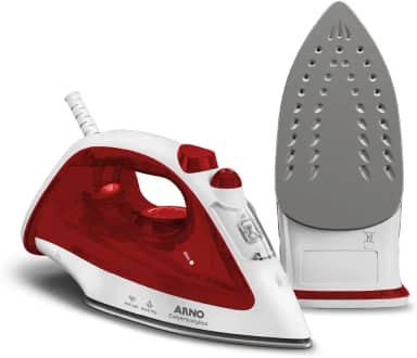 Ferro a Vapor Arno Essentialgliss com Base Antiaderente, 1200W, Rosa, FMQ 110V