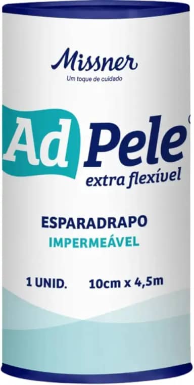 Missner, Esparadrapo Branco Adpele 10cmx4,5m