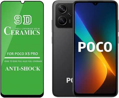 1 ou 3 Películas de Cerâmica 9D Para Todos Modelos Poco: C50 C51 C61 F4 F6 F5 M2 M3 M6 X5 X6 PRO PLUS (1, Transparente, X5)