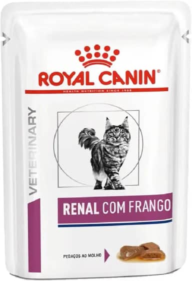 Royal Canin Sachê Feline Veterinary Diet Renal para Gatos Adultos-85g