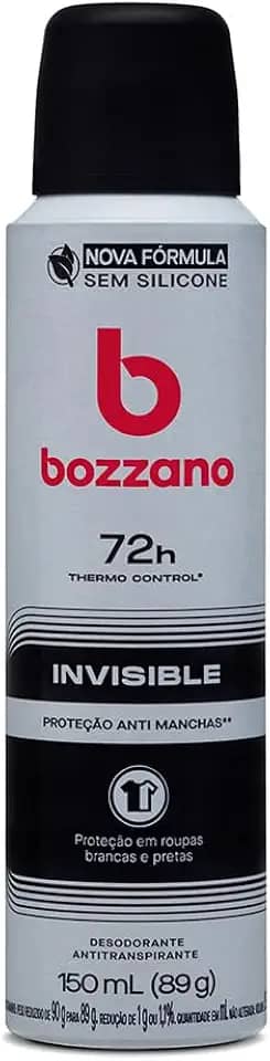 Bozzano Desodorante Aerossol Invisível Branco