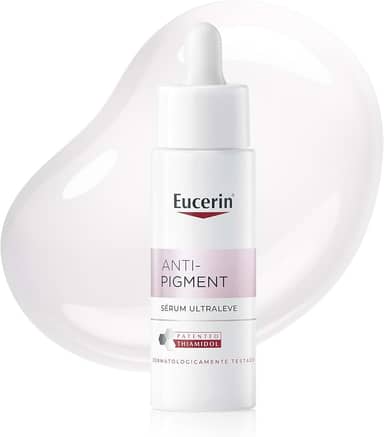 EUCERIN Sérum Facial Ultraleve Antimanchas e Antibrilho 30ml, Anti-Pigment, Clareador, Thiamidol, Peles Oleosas