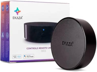EKAZA Controle Remoto Universal Infravermelho Wi-Fi, Compatível com Google Assistente e Alexa - EKNH-T304-M3