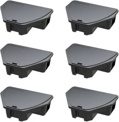 Armadilha para Ratos Ratazanas Camundongos Porta Isca Mult Control Up 6 Unidades