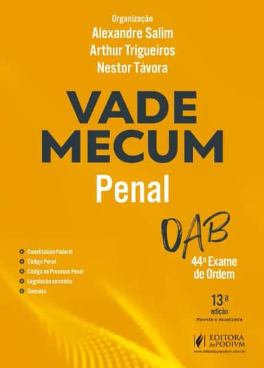 Vade Mecum Penal - 44º Exame de Ordem - 13ª Edição (2025)