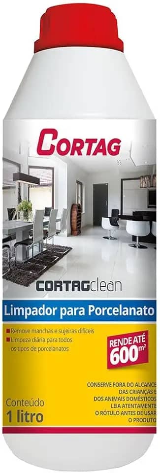 Limpador para porcelanato 1 litro - Cortag
