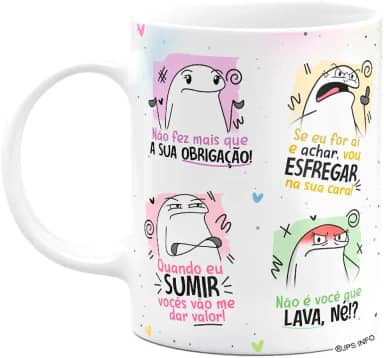 Caneca Flork M?es - Falas de m?e!