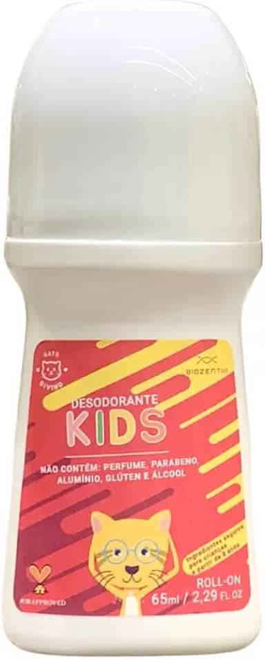 Desodorante Infantil Sem Perfume - Gato Divino Natural 65ml